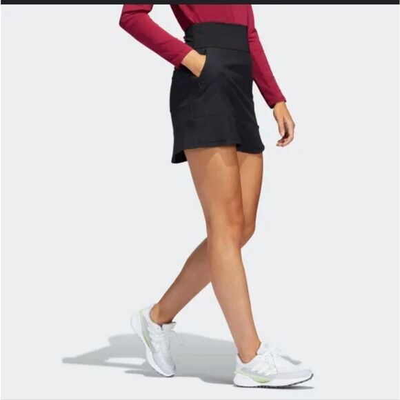 ADIDAS WOMENS FRILL SKORT - Picture 1 of 6